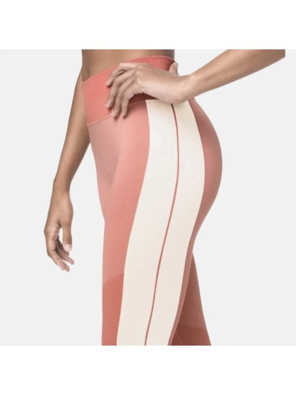 Lululemon Ebb to Train Tight *Abstract Copper Clay / Angel Wing